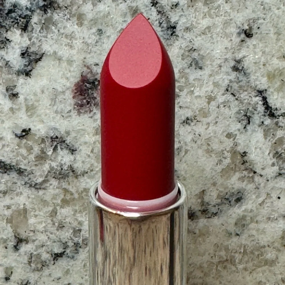 MACximal Left on Red Satin Lipstick